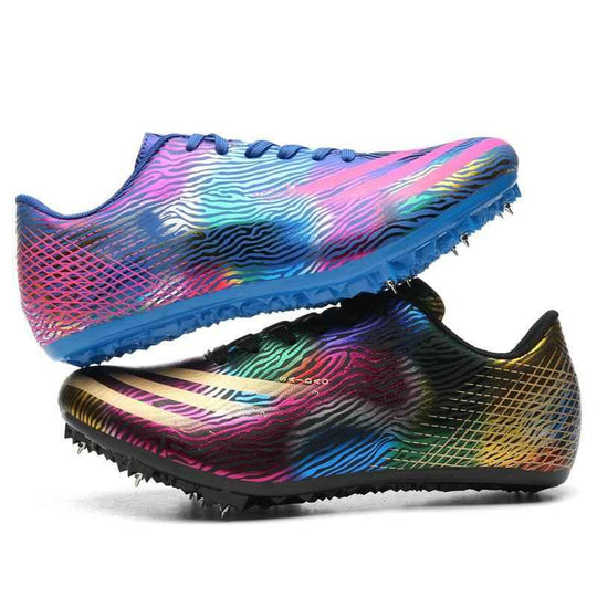 Adult Track and Field Sprinting Long Jump running Spikes nail Shoes Sport Sneaker - Allen-Fitness