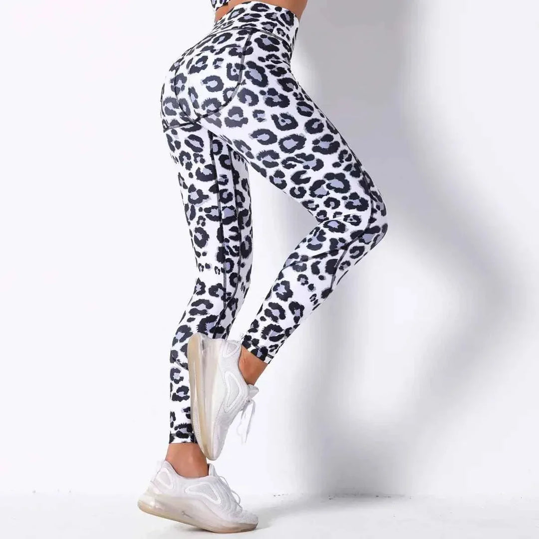 Breathable Quick Drying Yoga Pants for Women - Fitness High Waist Tight Elastic Sports Leggings - Allen-Fitness