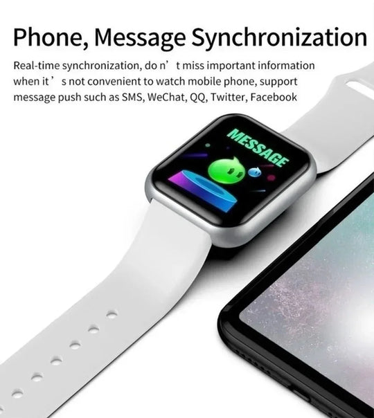 D20 smartwatch Y68 relogio montre reloj inteligente Sport Fitness Band Waterproof Wearable Devices Android Smart Watch - Allen-Fitness