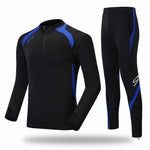 Men Winter Tracksuit - Boys Jogging Two Piece Set - Breathable & Lightweight - Allen-Fitness