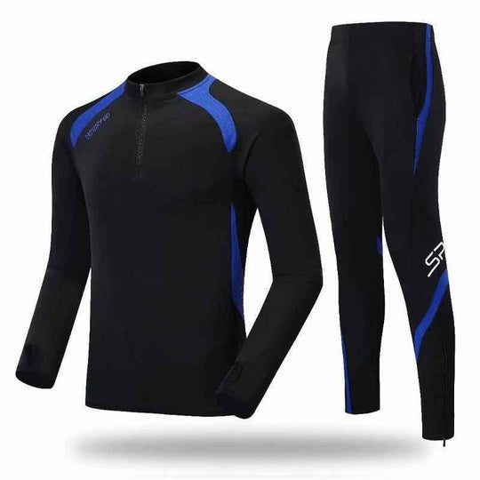 Cotton sweat suits male boys jogging two piece set sportswear men winter tracksuit and clothes