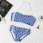Luxury Designer Swimsuit with Captivating Letter Print - Allen-Fitness