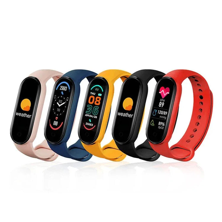 Valdus M6 Fitness Wristband with Sport Smart Watch 6 Band - Allen-Fitness