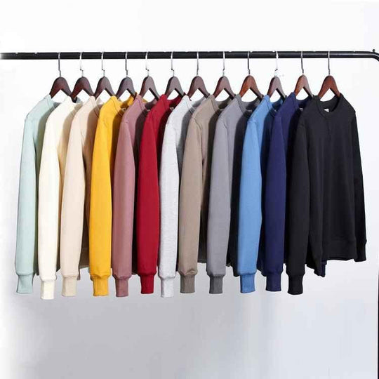 YLS Designer Heavy 100% Cotton Mens Casual High Quality Sweatshirts - Allen-Fitness