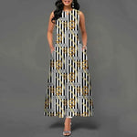 Summer Sleeveless Plus Size Women's Evening Dress - Bohemian Retro Casual Dresses - Allen-Fitness