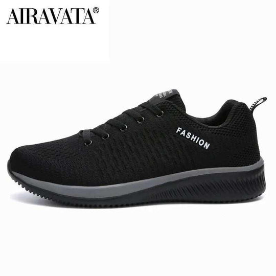Men/Women Breathable Walking Gym Shoes - Flexible Knit Sneakers for Comfort - Allen-Fitness