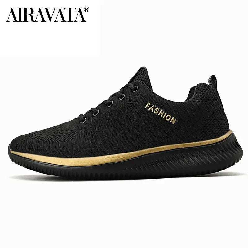 Men/Women Breathable Walking Gym Shoes - Flexible Knit Sneakers for Comfort - Allen-Fitness