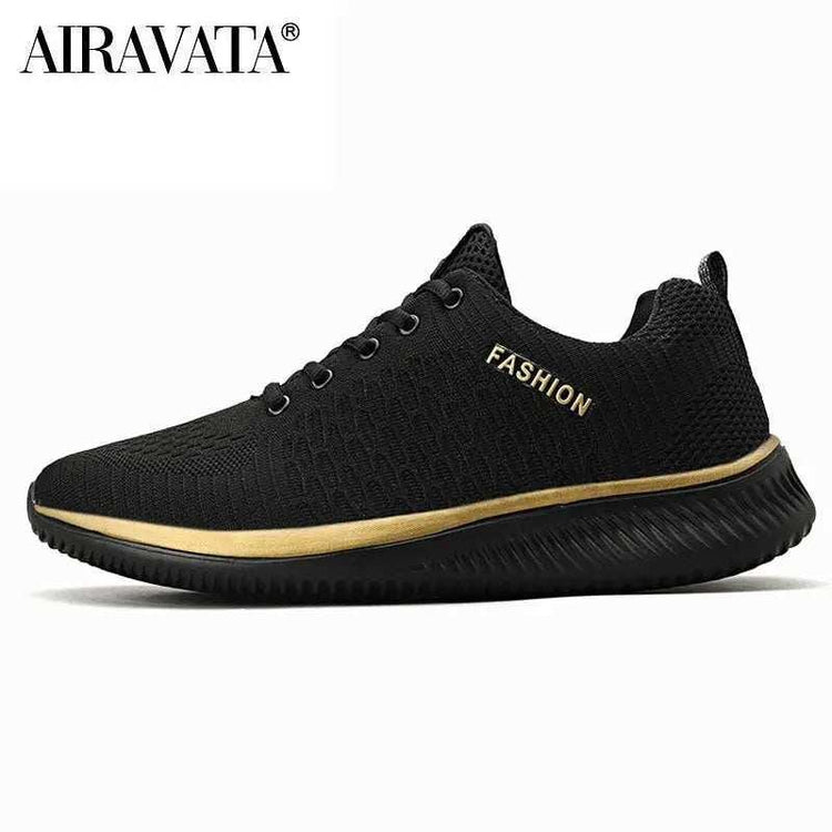 Men/Women Breathable Walking Gym Shoes - Flexible Knit Sneakers for Comfort - Allen-Fitness