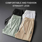 Comfortable Men's joggers, Fast Dry Stretch Pants with 3D Tailoring - Slimming & Stylish - Allen-Fitness