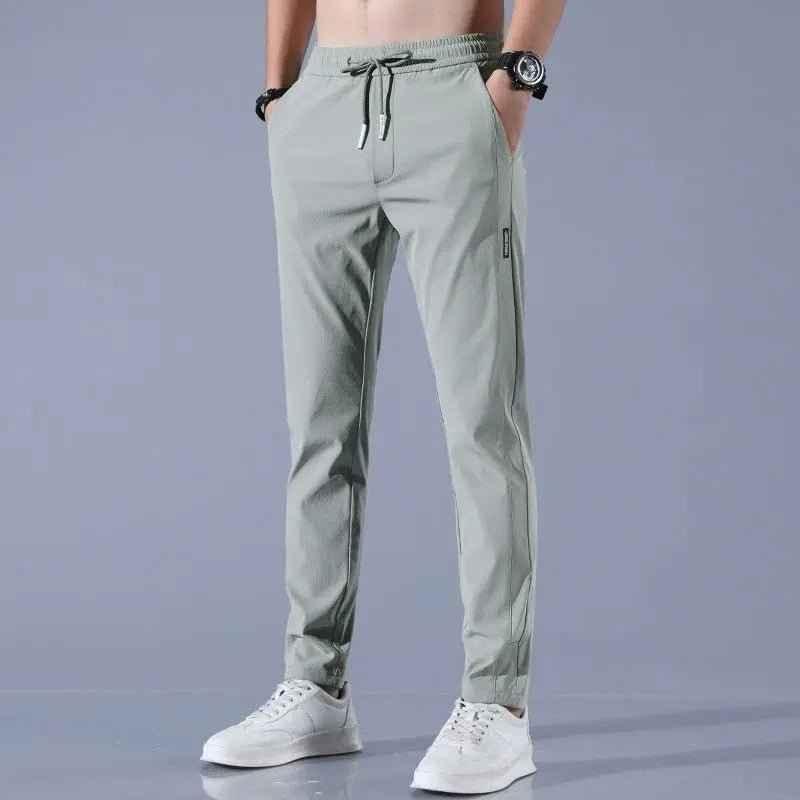 Comfortable Men's joggers, Fast Dry Stretch Pants with 3D Tailoring - Slimming & Stylish - Allen-Fitness