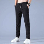 Comfortable Men's joggers, Fast Dry Stretch Pants with 3D Tailoring - Slimming & Stylish - Allen-Fitness