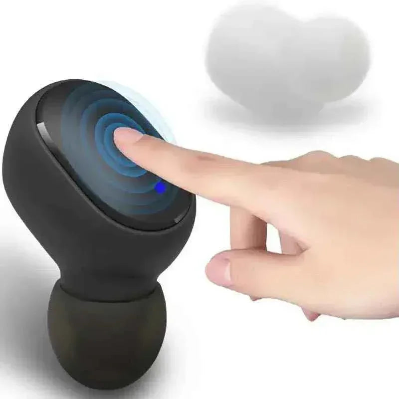 E6s Bluetooth Headset - Smart Digital Display Wireless Mini In-Ear Earbuds - Allen-Fitness