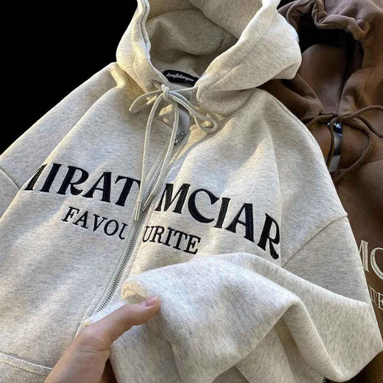 New Letter Printed Hoodies - Men&