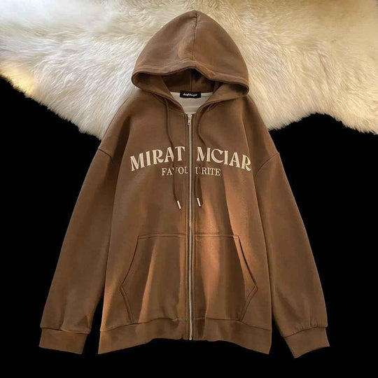 New Letter Printed Hoodies - Men&