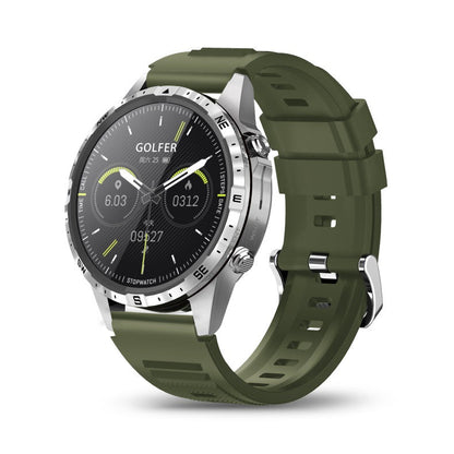 New GT45 Smart Watch Bluetooth Calling illustrating easy navigation with its user-friendly touch interface.