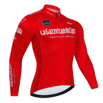 Men's Cycling Jersey Long Sleeve - Breathable Quick-Drying Performance Shirt - Allen-Fitness