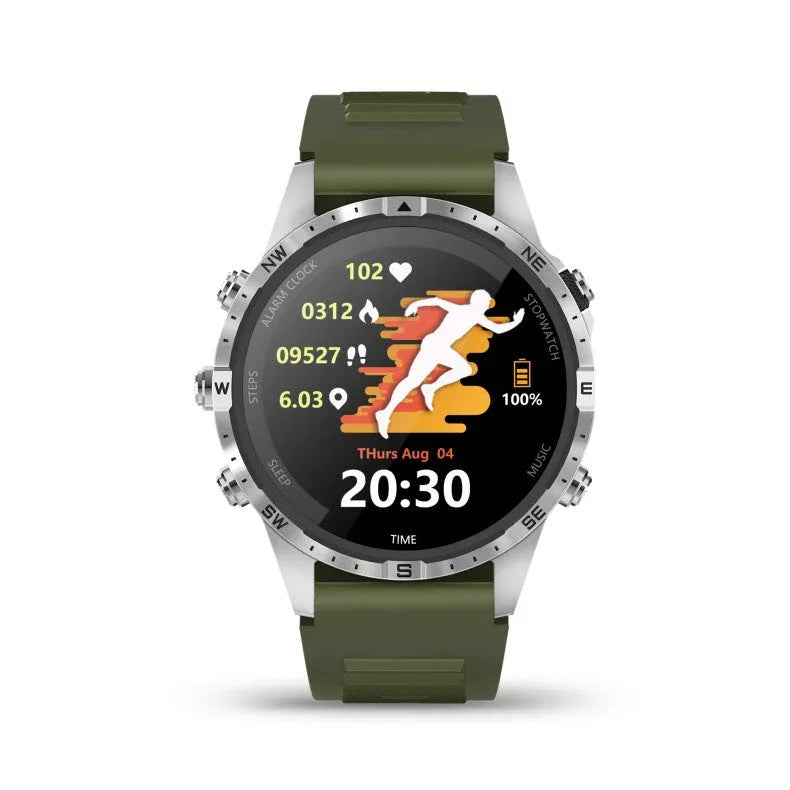 New GT45 Smart Watch Bluetooth Calling - Waterproof, Heart Rate & Blood Pressure Monitor - Allen-Fitness