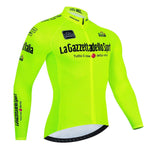 Men's Cycling Jersey Long Sleeve - Breathable Quick-Drying Performance Shirt - Allen-Fitness