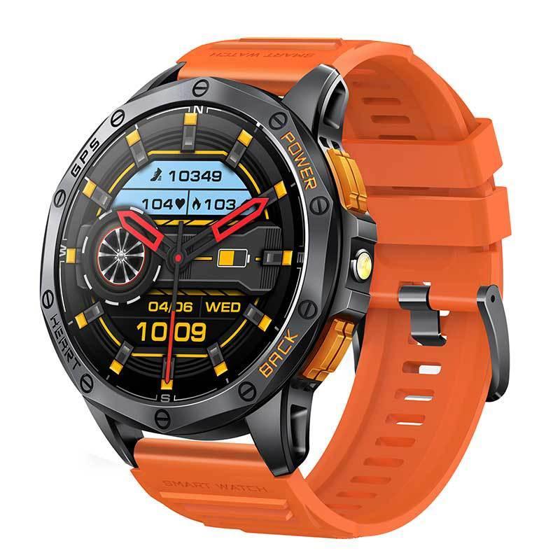 K67 Calling Compass AMOLED Smart Watch with Bluetooth Calling, Heart Rate Monitoring & IP68 Waterproof - Allen-Fitness