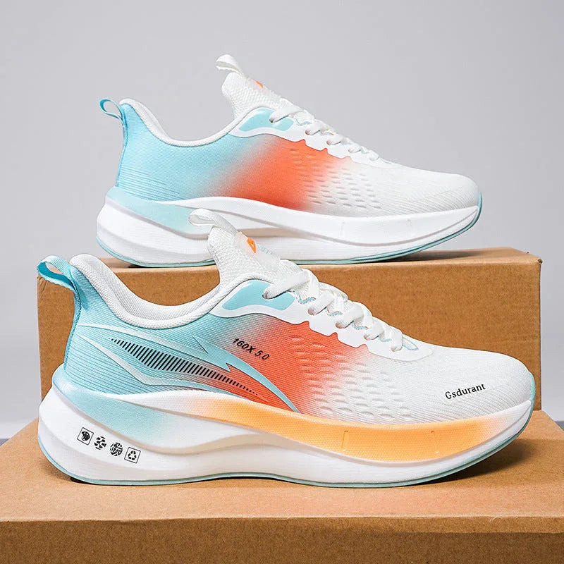 Lightweight Mesh Sports Casual Shoes - Breathable Running for Outdoor Activities, Low Heel Design - Allen-Fitness