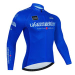 Men's Cycling Jersey Long Sleeve - Breathable Quick-Drying Performance Shirt - Allen-Fitness