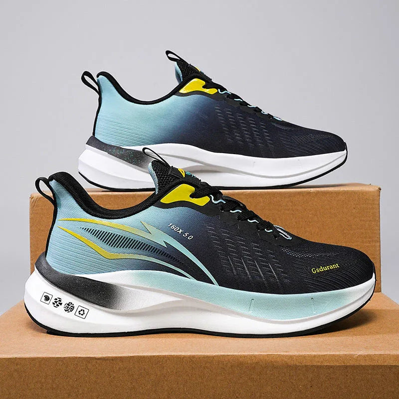 Lightweight Mesh Sports Casual Shoes - Breathable Running for Outdoor Activities, Low Heel Design - Allen-Fitness