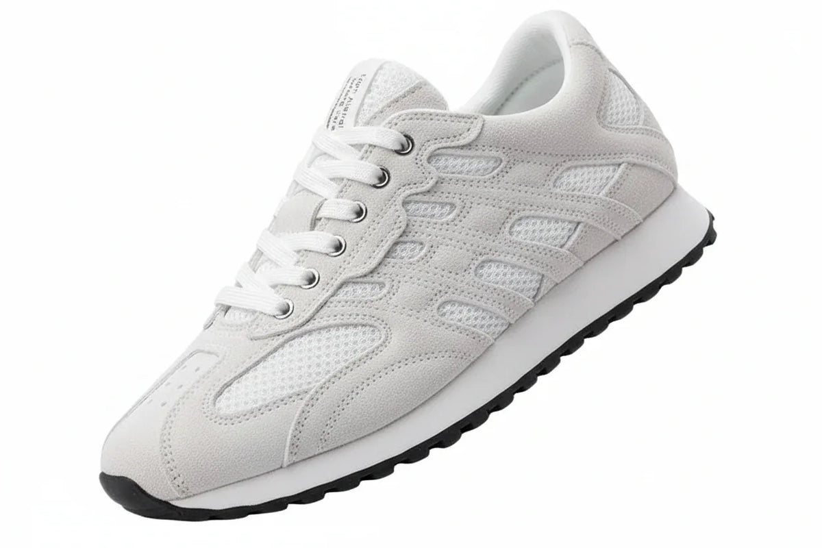 Men’s Breathable Mesh Fashion Sneakers – Lightweight Spring/Summer Casual Shoes, All-Match Cortez Style - Allen-Fitness