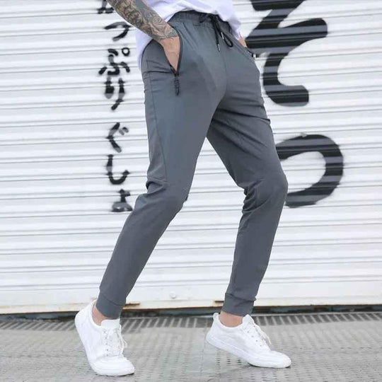 Pocket Training Sweatpants with Adjustable Waistband &amp; Convenient Pockets - Allen-Fitness