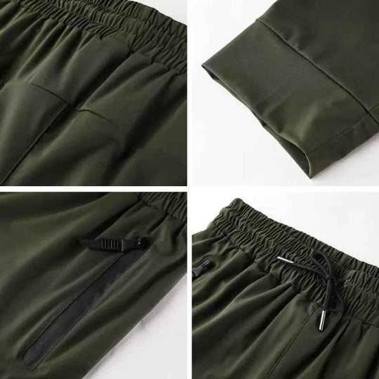 Pocket Training Sweatpants with Adjustable Waistband &amp; Convenient Pockets - Allen-Fitness