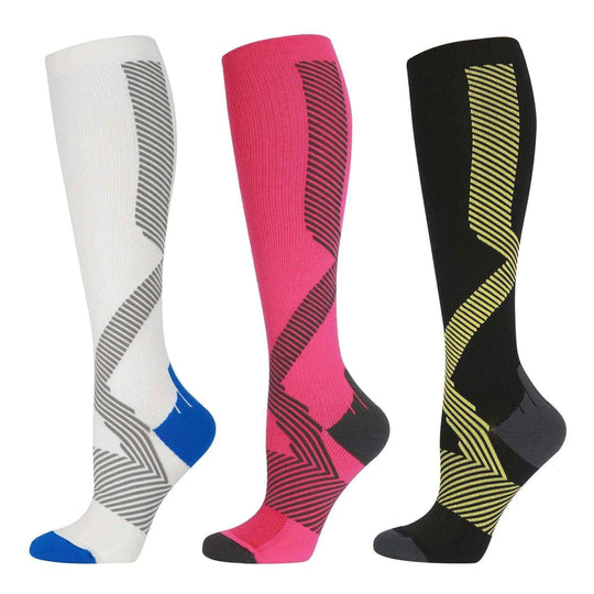 Pro Sports Compression Socks for Improved Performance - Available in S/M &amp; L/XL - Allen-Fitness
