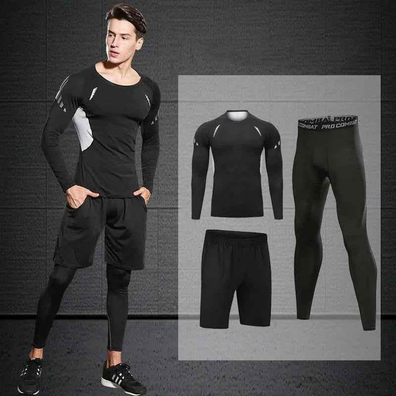 Custom Fitness Hoodie for Men - Gym Workout Clothes, Yoga Wear, Outdoor Jogging Sportswear Set - Allen-Fitness