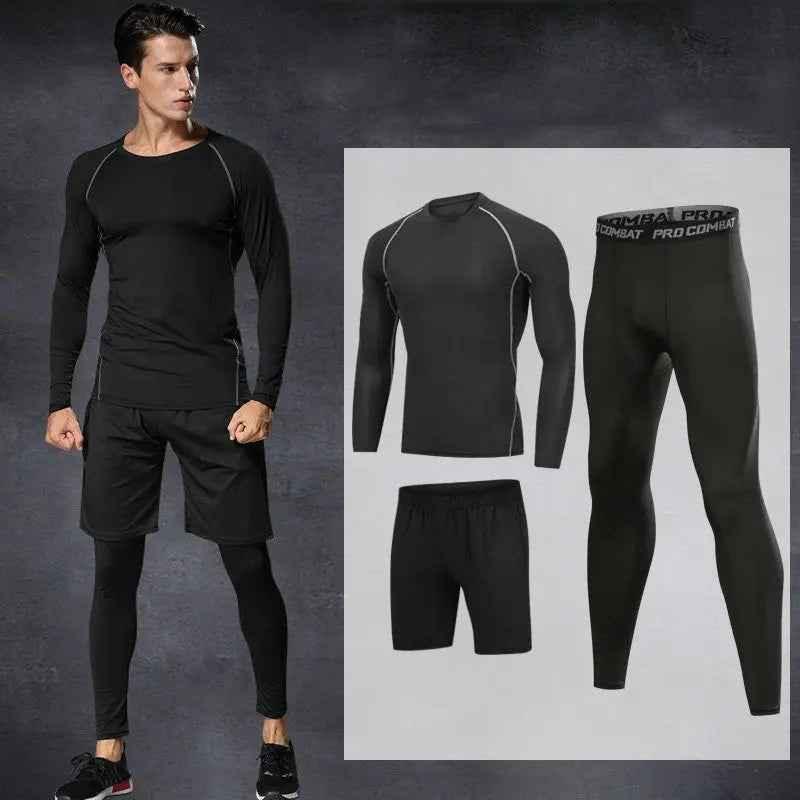 Custom Fitness Hoodie for Men - Gym Workout Clothes, Yoga Wear, Outdoor Jogging Sportswear Set - Allen-Fitness