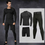 Custom Fitness Hoodie for Men - Gym Workout Clothes, Yoga Wear, Outdoor Jogging Sportswear Set - Allen-Fitness