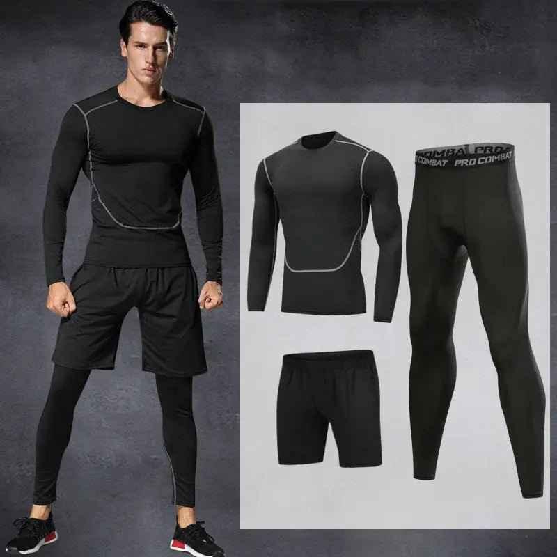 Custom Fitness Hoodie for Men - Gym Workout Clothes, Yoga Wear, Outdoor Jogging Sportswear Set - Allen-Fitness