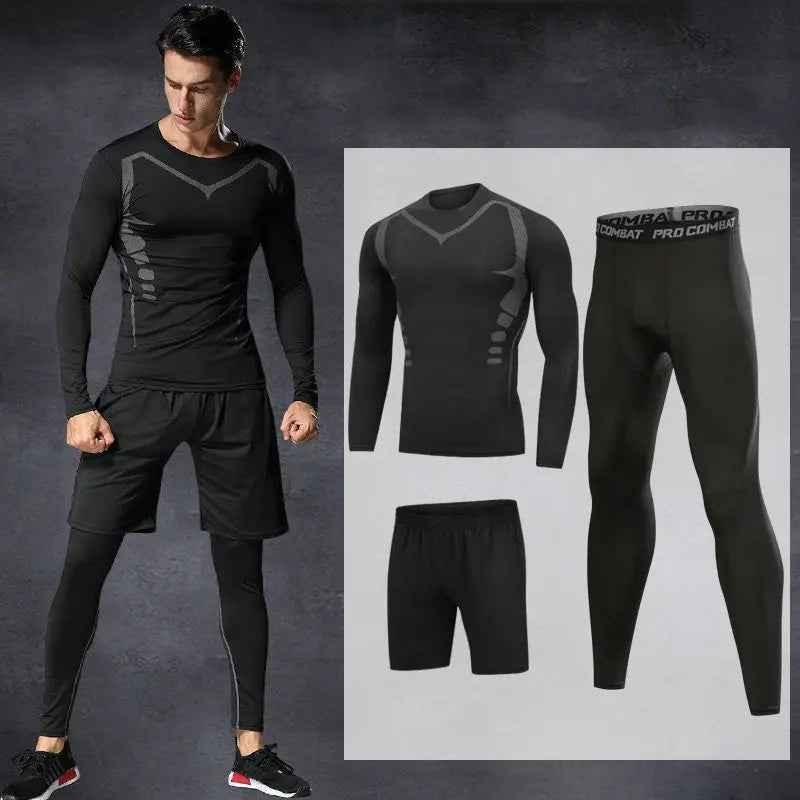 Custom Fitness Hoodie for Men - Gym Workout Clothes, Yoga Wear, Outdoor Jogging Sportswear Set - Allen-Fitness