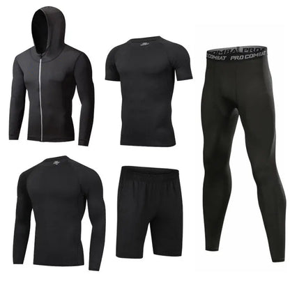 Ropa DeportivaCustom Sports Hoodie Mens Fit Gym Clothes Fitness Yoga Wear Outdoor Jogging Sportswear  Set - Allen-Fitness