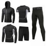 Custom Fitness Hoodie for Men - Gym Workout Clothes, Yoga Wear, Outdoor Jogging Sportswear Set - Allen-Fitness