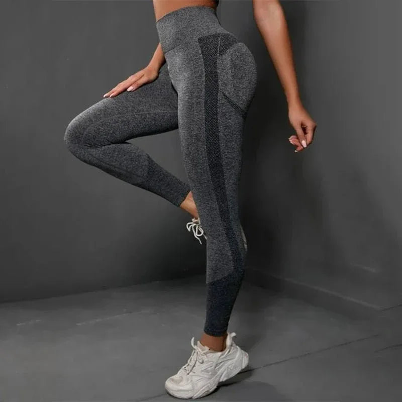Yoga Leggings Sport Women Fitness Legging Seamless Workout Leggings Fashion Push Up Leggings Gym Women Clothing Dropshipping - Allen-Fitness