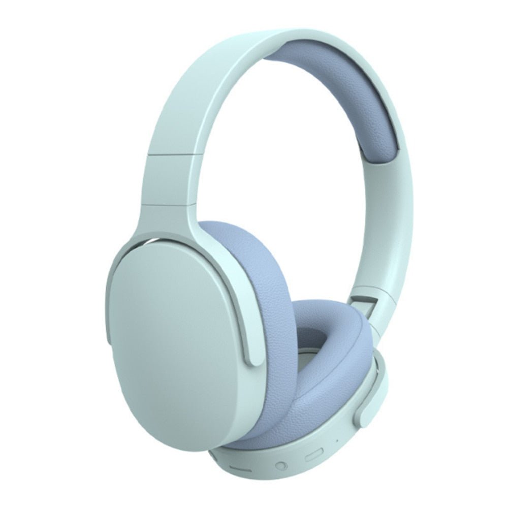 a pair of headphones sitting on top of each other
