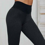 Women Leggings - SVOKOR High Waist Dot Activewear, Seamless Booty Lifting, Ankle-Length - Allen-Fitness