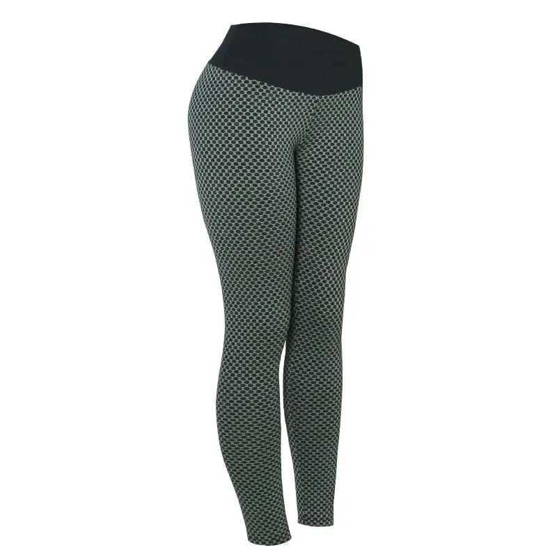 Women Leggings - SVOKOR High Waist Dot Activewear, Seamless Booty Lifting, Ankle-Length - Allen-Fitness