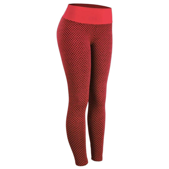 Women Leggings - SVOKOR High Waist Dot Activewear, Seamless Booty Lifting, Ankle-Length - Allen-Fitness