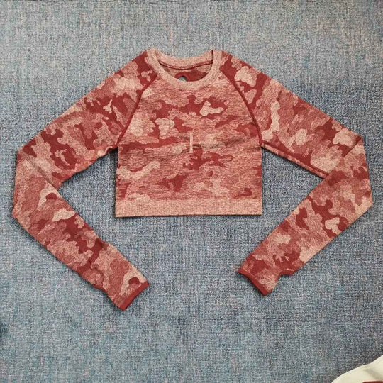 3PCS Camouflage Yoga Set for Women Seamless Fitness Yoga Bra Sports Bra High Waist GYM Camo leggings Pants Fitness Suits
