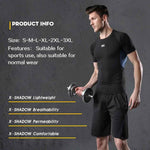 Men Gym Fitness Compression Sports Suit Clothes Running Jogging Sport Wear Exercise Workout Tights - Allen-Fitness