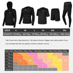 Men Gym Fitness Compression Sports Suit Clothes Running Jogging Sport Wear Exercise Workout Tights - Allen-Fitness