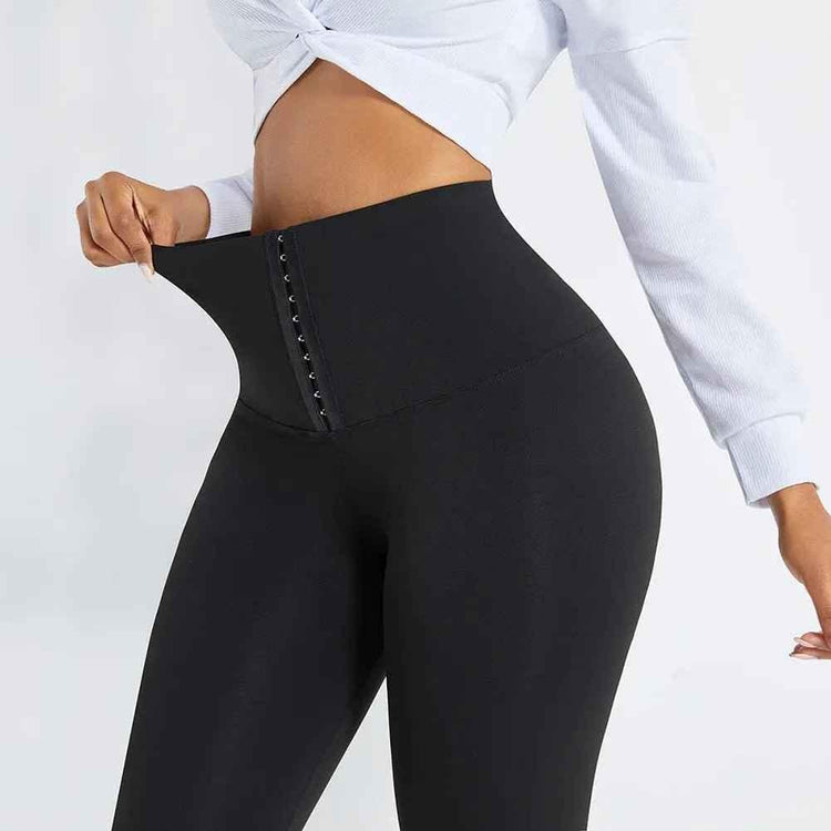 WaistDear Women's High Waist Trainer Leggings - Slimming Corset Shapewear - Allen-Fitness