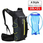 Waterproof Backpack 10L Cycling Water Bag Outdoor Sport Climbing Hiking Pouch Hydration Backpack - Allen-Fitness