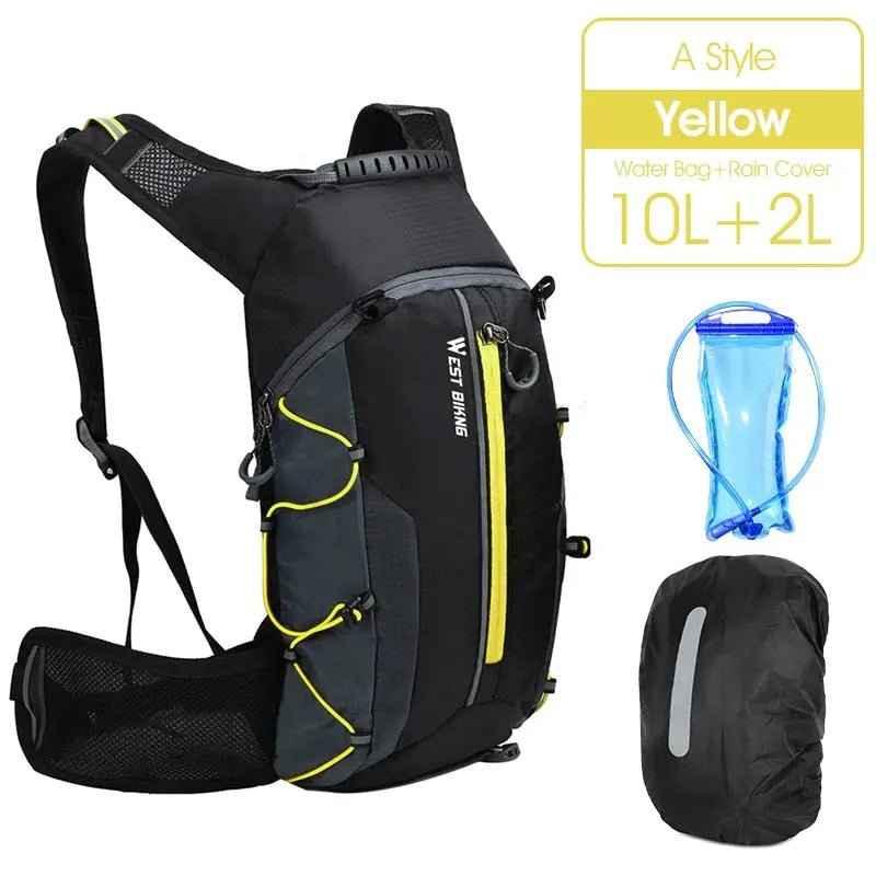 Waterproof Backpack 10L Cycling Water Bag Outdoor Sport Climbing Hiking Pouch Hydration Backpack - Allen-Fitness