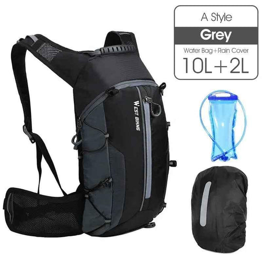 Waterproof Backpack 10L Cycling Water Bag Outdoor Sport Climbing Hiking Pouch Hydration Backpack - Allen-Fitness