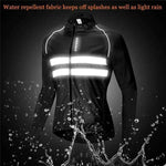 Ultralight Cycling Jacket For Men - Waterproof, Windproof, Reflective MTB Bike Windbreaker - Allen-Fitness